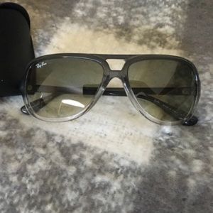 Gray Ombré Ray-Ban Sunglasses